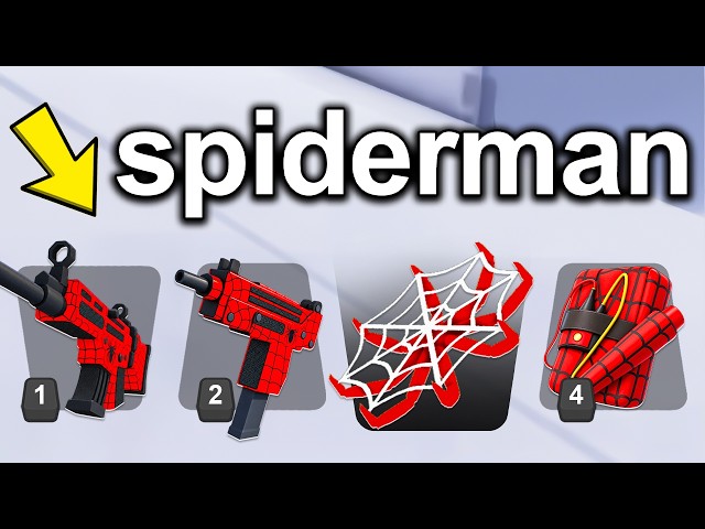 Winning with EVERY SUPERHERO LOADOUT in Rivals!