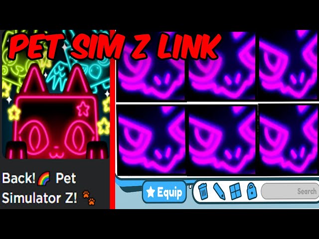 New Pet Simulator Z Link *Admin Panel* 🎁