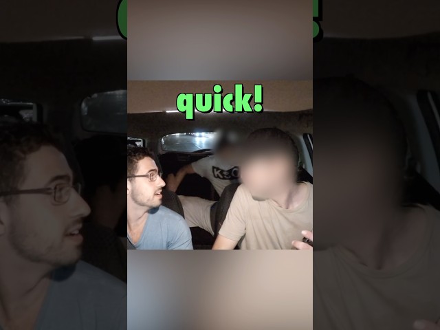 His pants aren’t on… #uberdriver