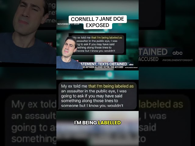 Newly revealed messages show what Jane Doe was saying #CornellSeven #Cornell #DefNoodles