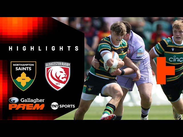 PULSATING WIN! 🙌 | Northampton Saints vs Gloucester | Gallagher PREM Rugby Highlights