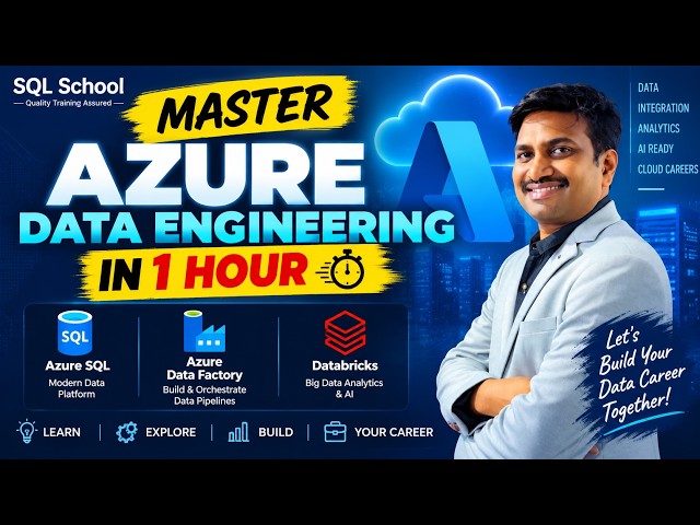 Master Azure Data Engineering in 1 Hour 🚀| Azure SQL, ADF & Databricks