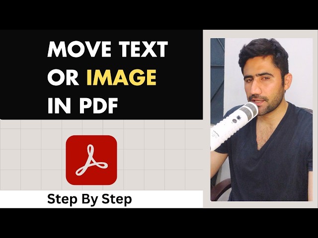 How to Move Text or Images in PDF Using Adobe Acrobat Pro (2026 Tutorial)