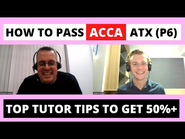 ⭐️ HOW TO PASS ACCA ATX (P6) - TOP TUTOR TIPS TO GET 50%+ ⭐️ | ACCA Advanced Taxation | ACCA P6