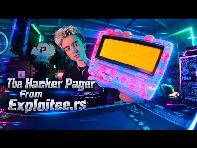 I Got My Hands on the Hacker Pager From Exploitee.rs! Meshtastic Made Fun Pt.2