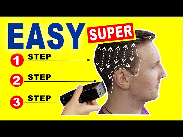 QUICK & EASY HOME HAIRCUT TUTORIAL |  How To Cut Men's Hair With Clippers