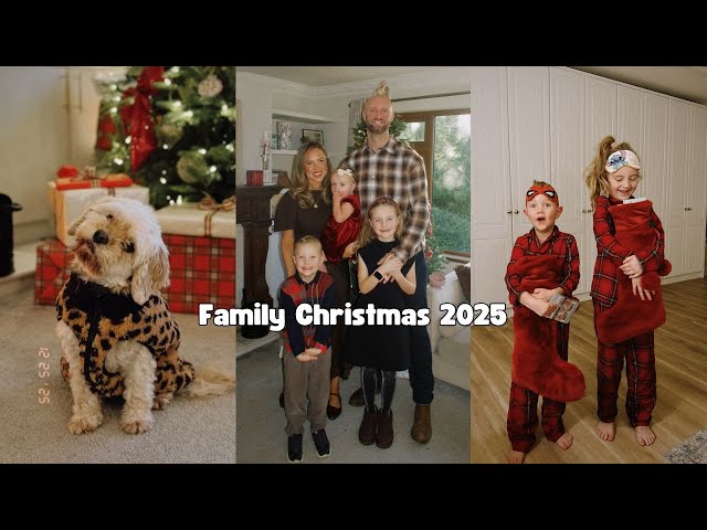 Family Christmas Home Video 2025 | Elanna Pecherle