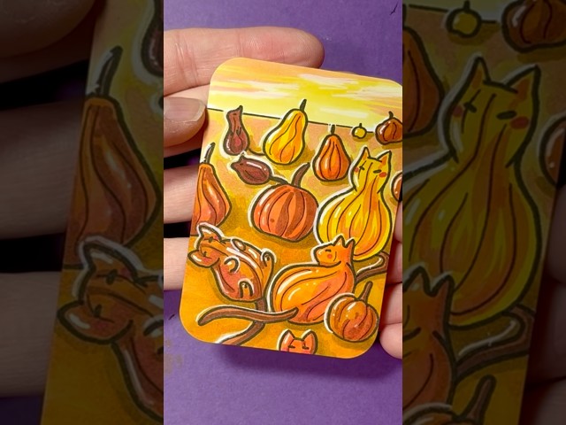 drawing 100 spooky art cards π 64