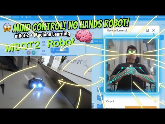 I Controlled a Robot with My HEAD! (Real-Time AI Gesture Recognition Project)