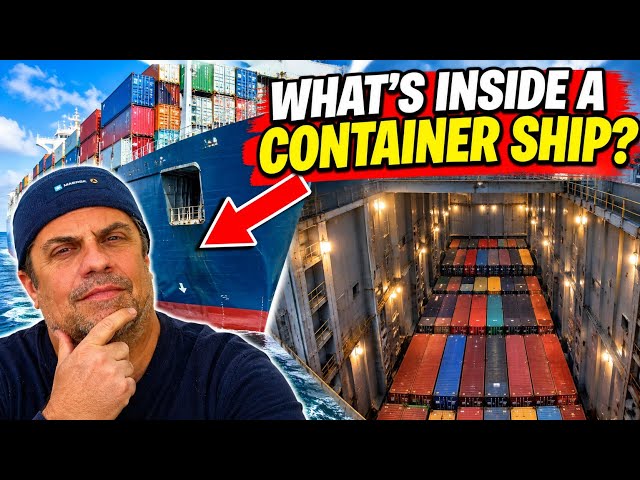 Ever Wonder What's Inside a Container Ship?