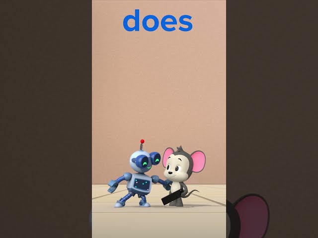 Kindergarten Sight Word: Does | ABCmouse #learning #education #sightwordsforkids #kindergarten