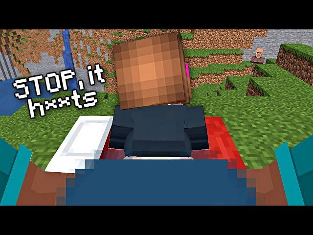 Can I beat Minecraft while Neighbour rails me?