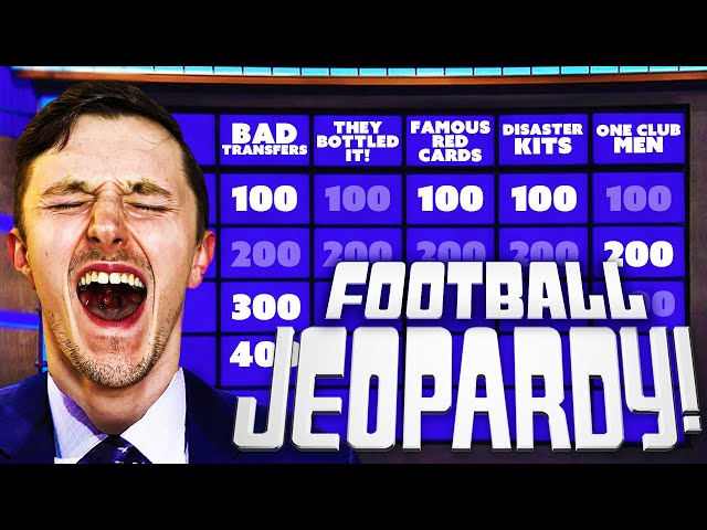 EVERYTHING Went Wrong In This Football Jeopardy Quiz...
