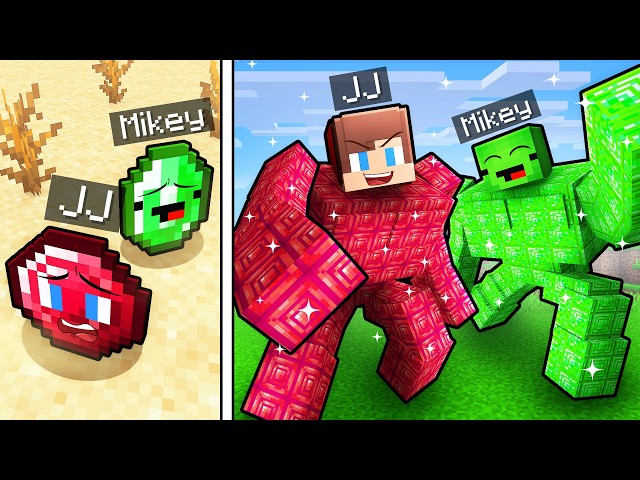 Mikey and JJ Survive as ORES (Minecraft - Maizen)