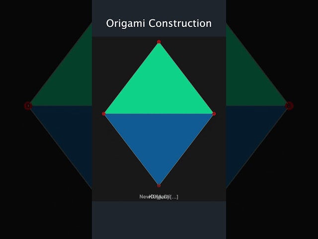 Origami Crane #origami #artoforigami #folding #crane
