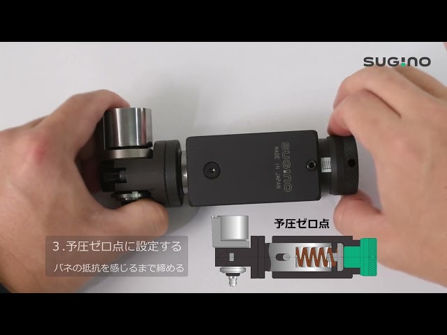 スパロールSR5A 加工荷重の設定方法｜スパロールの使い方