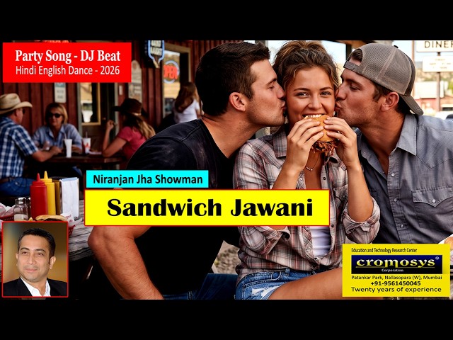 Sandwich Jawani | Hindi English Party Dance Song 2026 | Niranjan Jha Showman | Cromosys Filmmaker