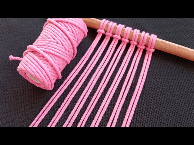 Macrame - DIY Simple and Easy Macrame Lotus Flower Pattern | Step by Step Tutorial for Beginners