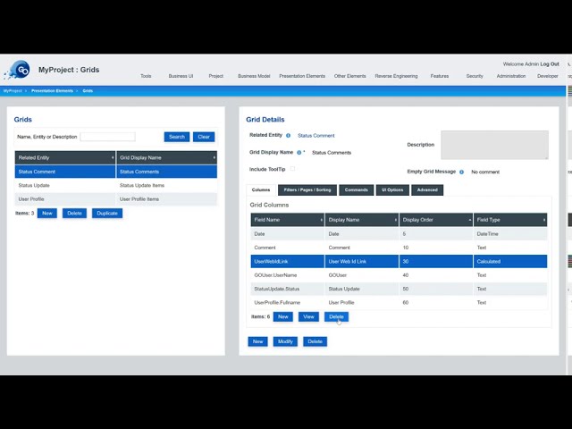 Demonstration of creating a full SOLID application using  GO-Lowcode technology