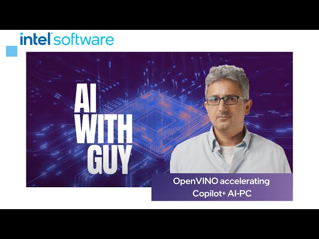 OpenVINO accelerating Copilot+ AI-PC | AI with Guy