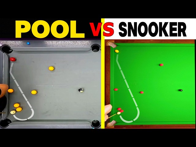 Snooker Best Shots Recreated From Pool Best Ever Shots