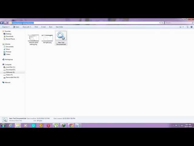 data transfer through command prompt