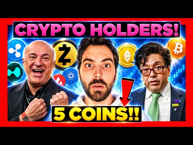 Ethereum Is About To EXPLODE!! Top 5 Crypto Coins!!