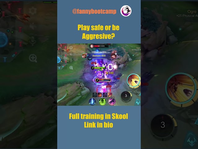 Play safe or be aggressive