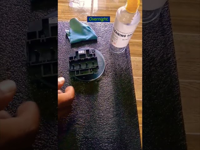 100% Clogged Printer Head Manual Cleaning