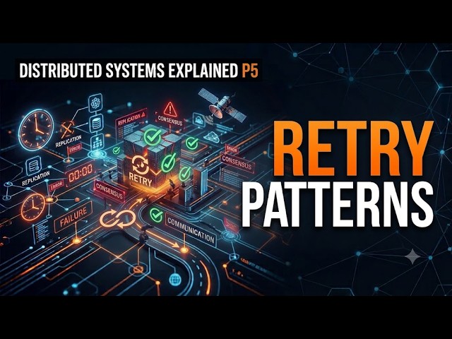 🔒🌐 Retry Patterns — retry có thể cứu hệ thống hoặc giết hệ thống | Distributed Systems P5