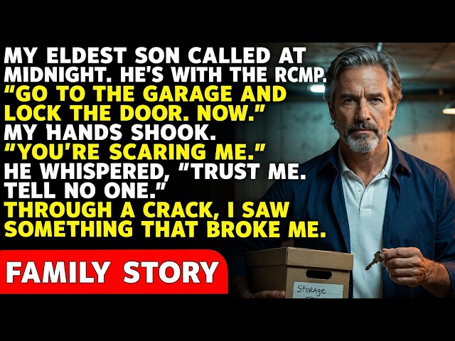 My Eldest Son Called Me At Midnight — He Works For The RCMP — "Go To The Garage And Lock The Door...