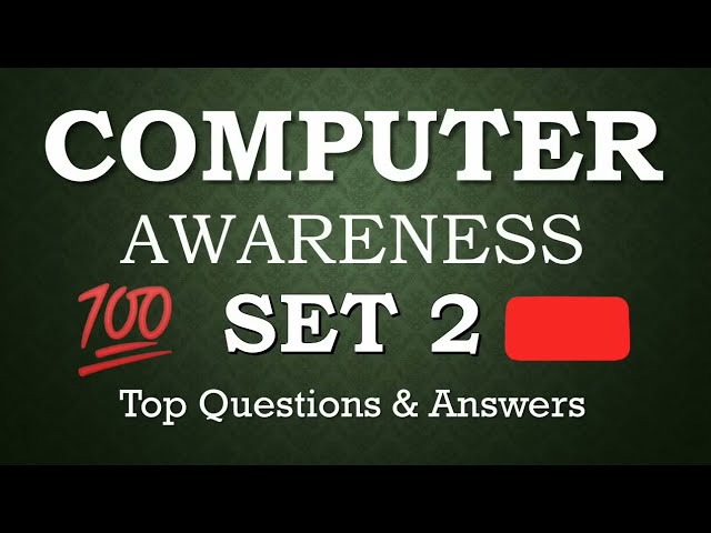 Top Important common Computer GK Question and Answer?