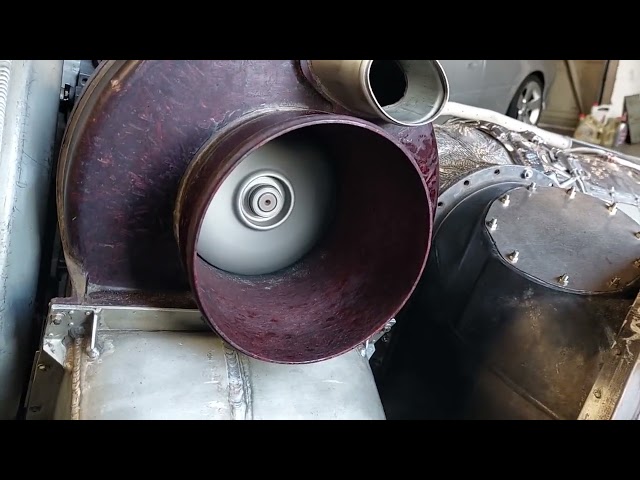 ST6L-73 APU PT6 gas turbine test run with NG throttle datum set to 60% from Lockheed Tristar