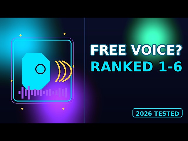 I Tested 6 FREE AI Voice Generators (One Is a Trap)