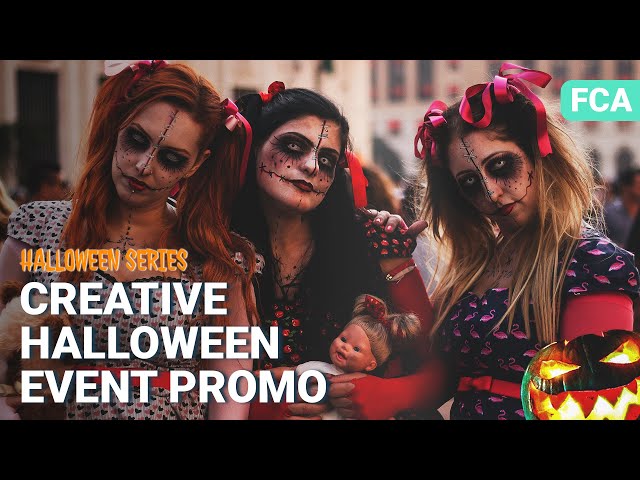 Create a Halloween Event Promo for Bar | Filmora Creator Academy