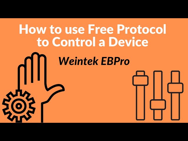 How to use Free Protocol to Control a Device - Weintek EBPro