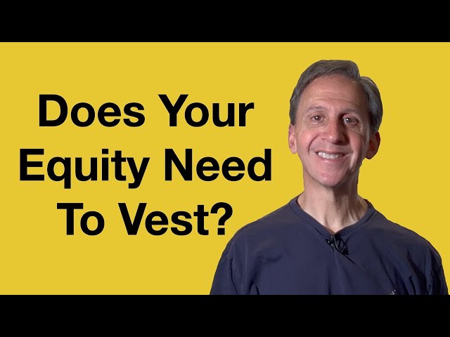 What Should Your Startup Vesting Be?