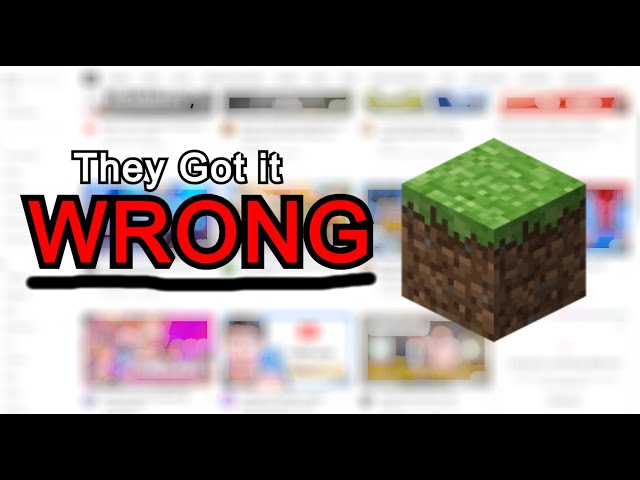 People are Wrong About the Minecraft Community