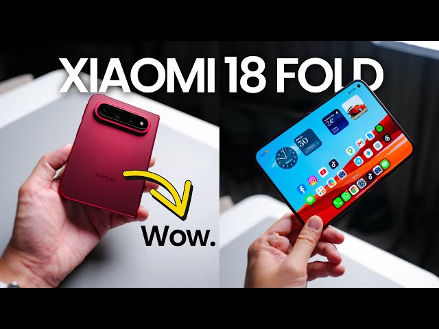 Xiaomi 18 Fold: The Android “Duo” is Here! Should U Buy? 🤔