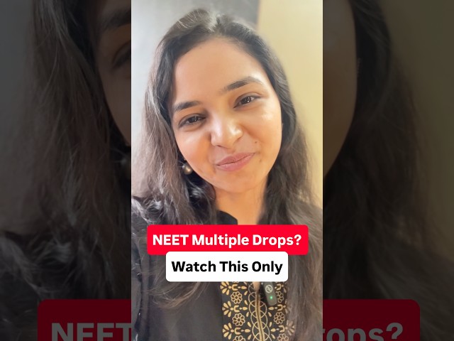 NEET Multiple Drops Ho gye ! Now Stop This - Watch This Only #neet2027