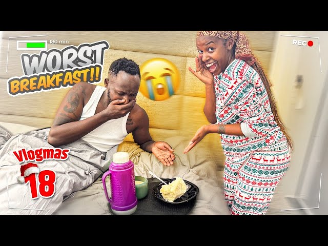 Surprising My Boyfriend With Leftover Ugali & Tea As Breakfast In Bed To See His Reaction!💔💔
