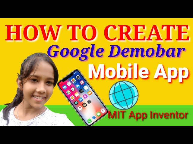 how to make a  demo bar\loading mobile app in MIT App inventor||