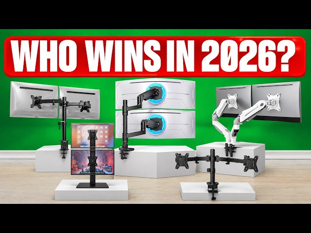 Best Dual Monitor Stands 2026 [watch before you buy]