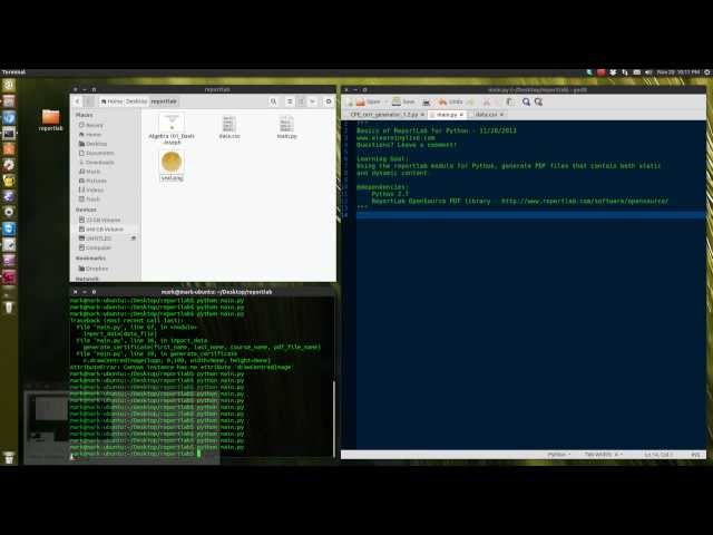 Basics of Using ReportLab with Python to Create PDF Files