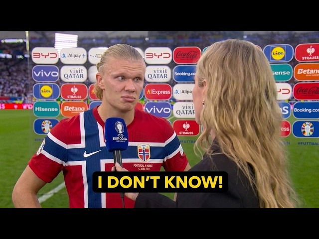 Erling Haaland's Best Interview Moments
