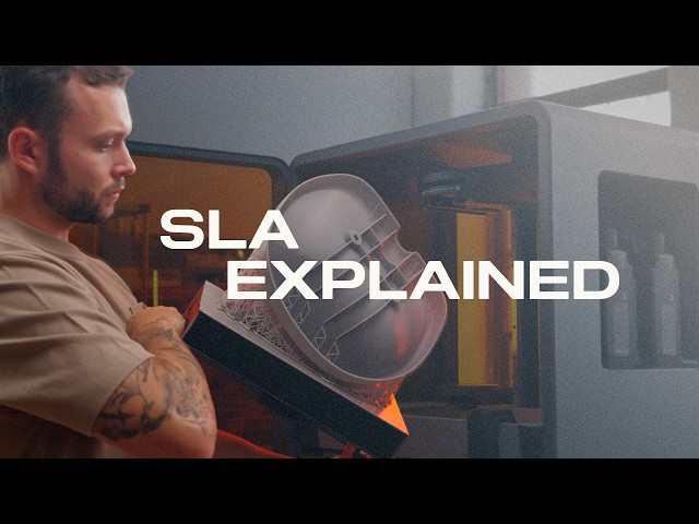 Stereolithography (SLA) 3D Printing Explained: Guide to Resin 3D Printers