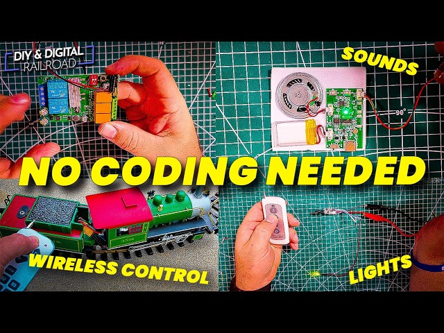 Upgrade your Model Railroad With These Gadgets, No Coding Needed!