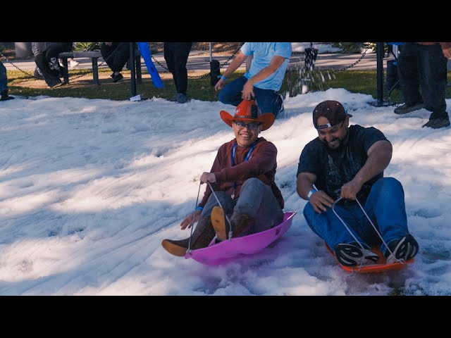 20 Tons of Snow Dumped on Mt. SAC