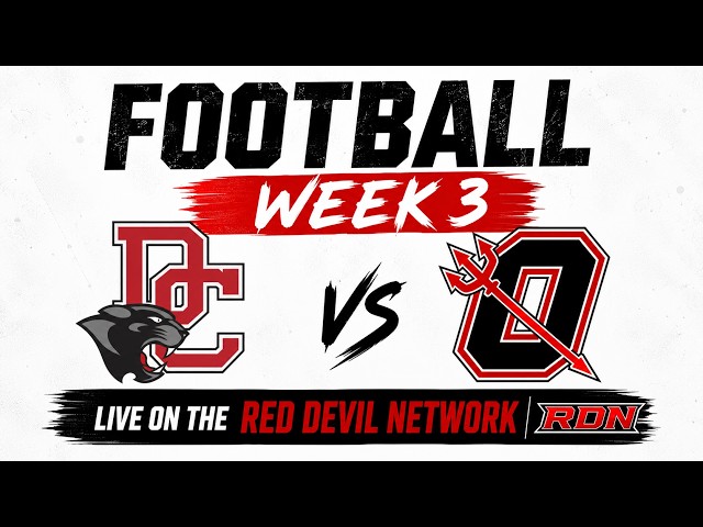 Daviess County  vs. Owensboro Red Devils  | KHSAA Football | LIVE | Red Devil Network | 9/4/26