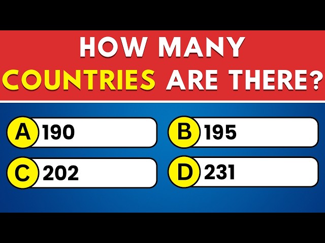 Your Brain Is Sharp If You Score 20+ 🧠 30 Geography Quiz Questions! 🌍